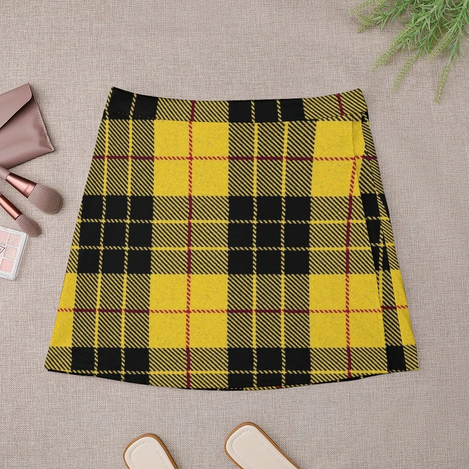 Clan MacLeod Tartan Mini Skirt Miniskirt woman cosplay korean fashion Mini Skirt