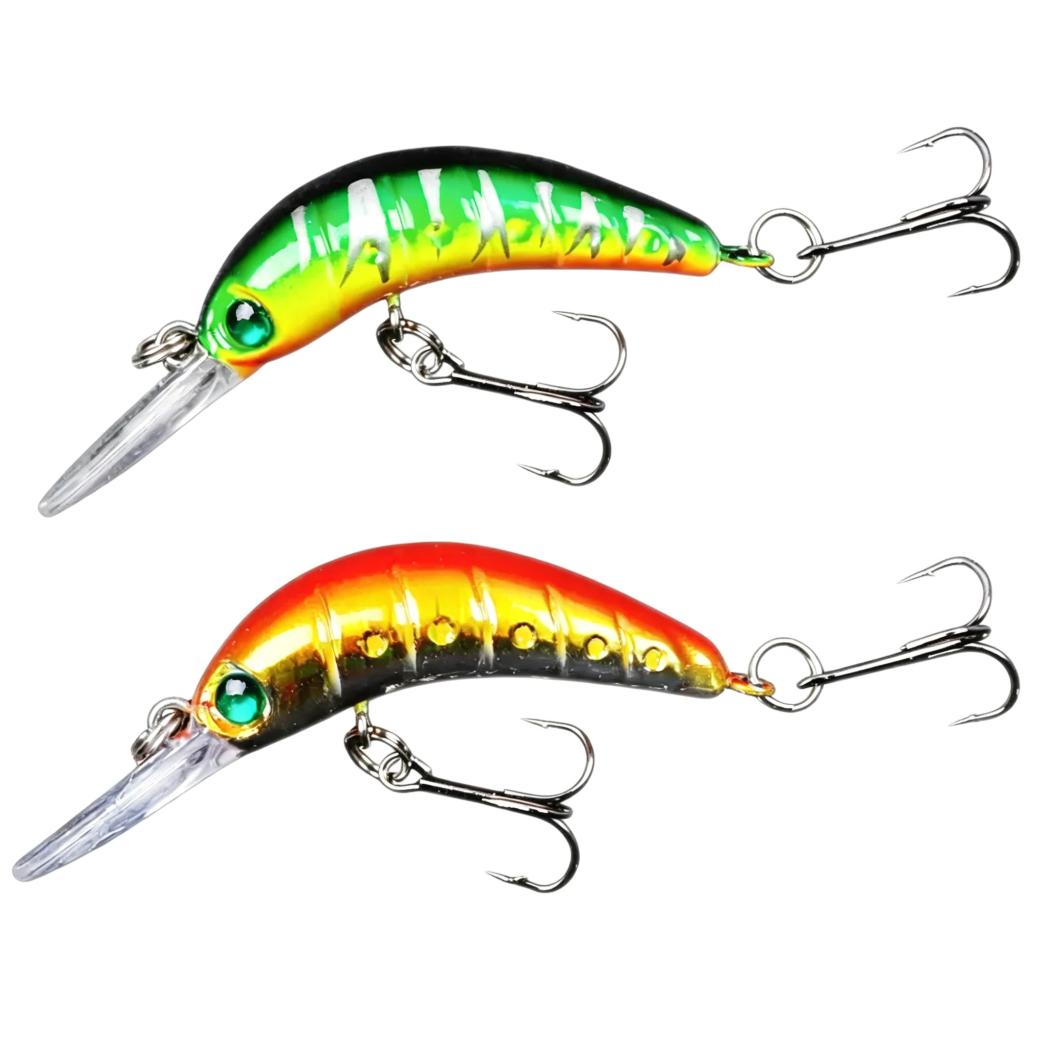 1 Stück Mini-Wobbler Sinkender Angelköder 2,4g 5cm Micro Minnows Crankbait Pesca Iscas Harter Köder Jerkbait Bass Karpfen Angelzubehör