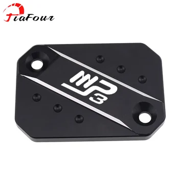 מתאים ל-PIAGGIO MP3 300 400 500 2015-2021 כיסוי מיכל נוזל בלם קידמי