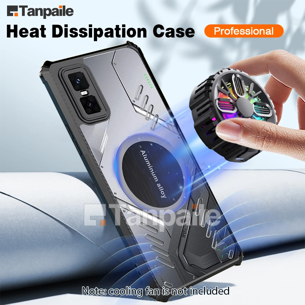 Etui chłodzące z magnetyczną ochroną przed wstrząsami i rozpraszaniem ciepła do Infinix GT 30 Pro / Infinix GT 20 Pro