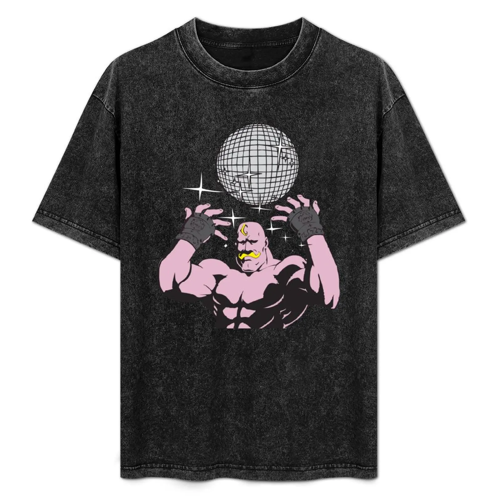 

fullmetal alchemist Armstrong Disco T-Shirt Breathable Mesh Panel T-Shirt