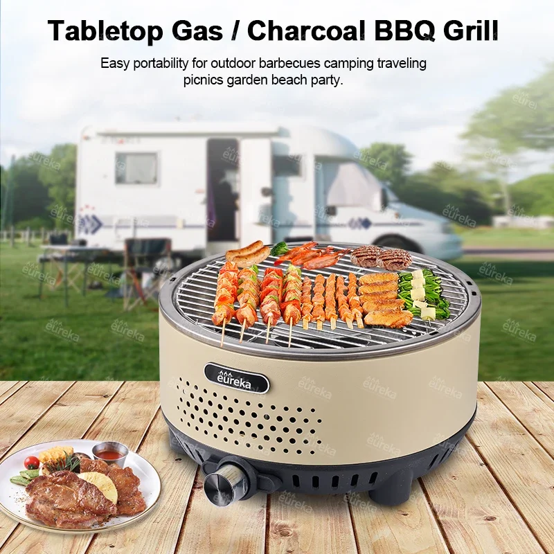 Grill Barbecue Portable Rotisserie Charcoal Outdoor Bbq Grill