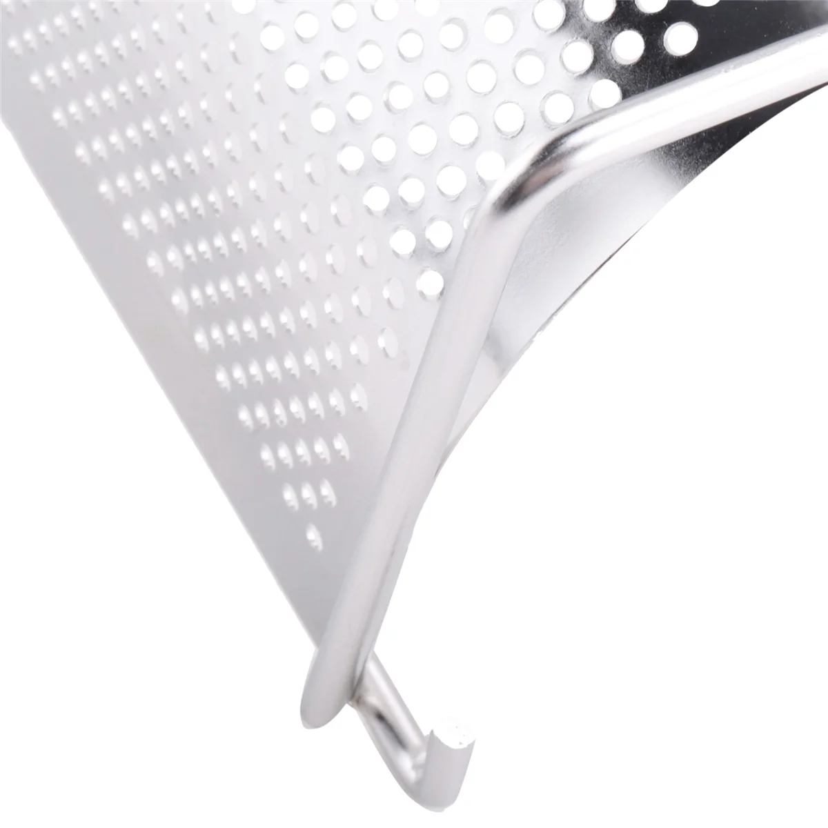 X11AA Stainless Steel Fried Basket Long Fry Potato Chip Container Best for French Fries Potato Chip Squeezers Kitchen Tool