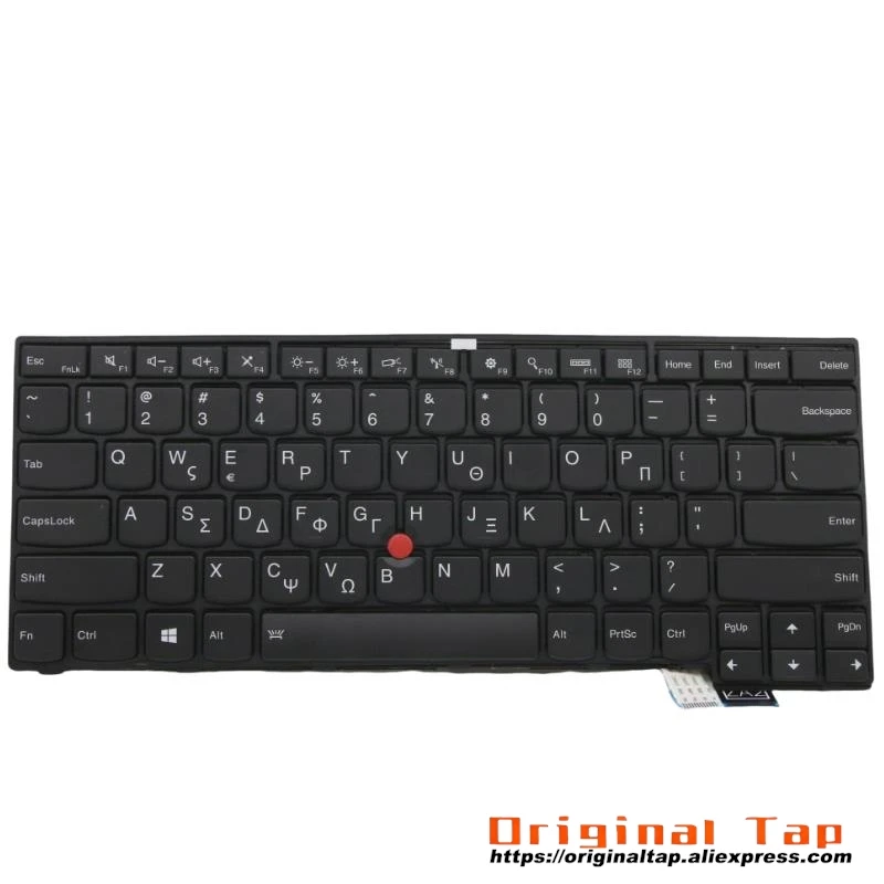 GR Greek Backlit Keyboard for Lenovo Thinkpad T460p 00UR368 00UR408