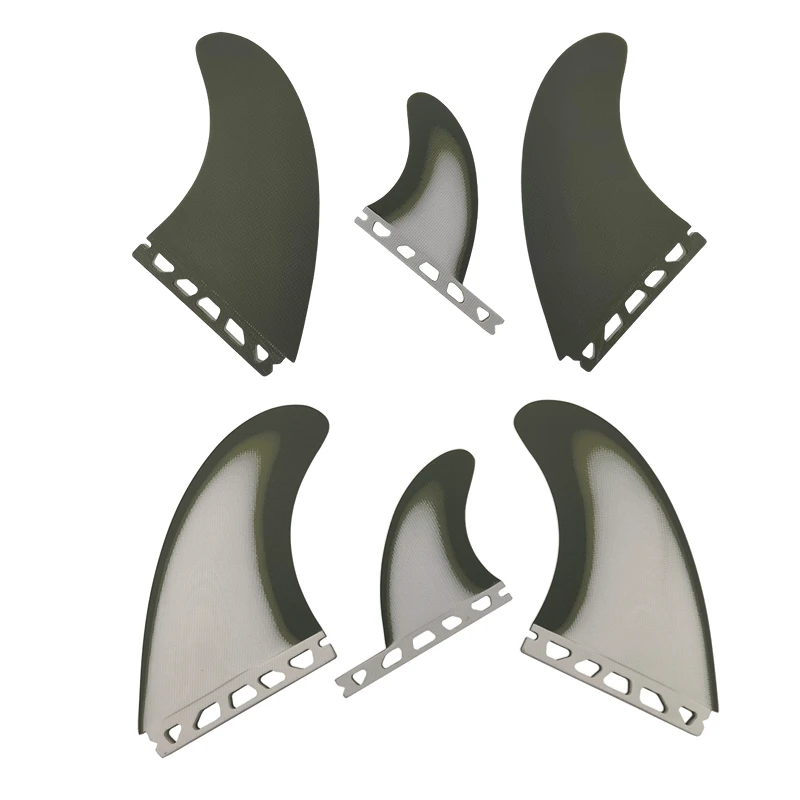 T1 Size Tri Fins Thruster UPSURF FUTURE Fins Fiberglass Surf Fins 3 Fins Single Tabs Surfboard Fins Surfing Accessories Quilhas