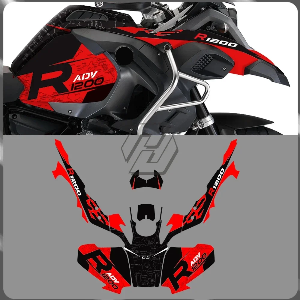 

For BMW 2014-2017 R1200GS Adventure R1200 ADV motorcycle modification parts sticker kit