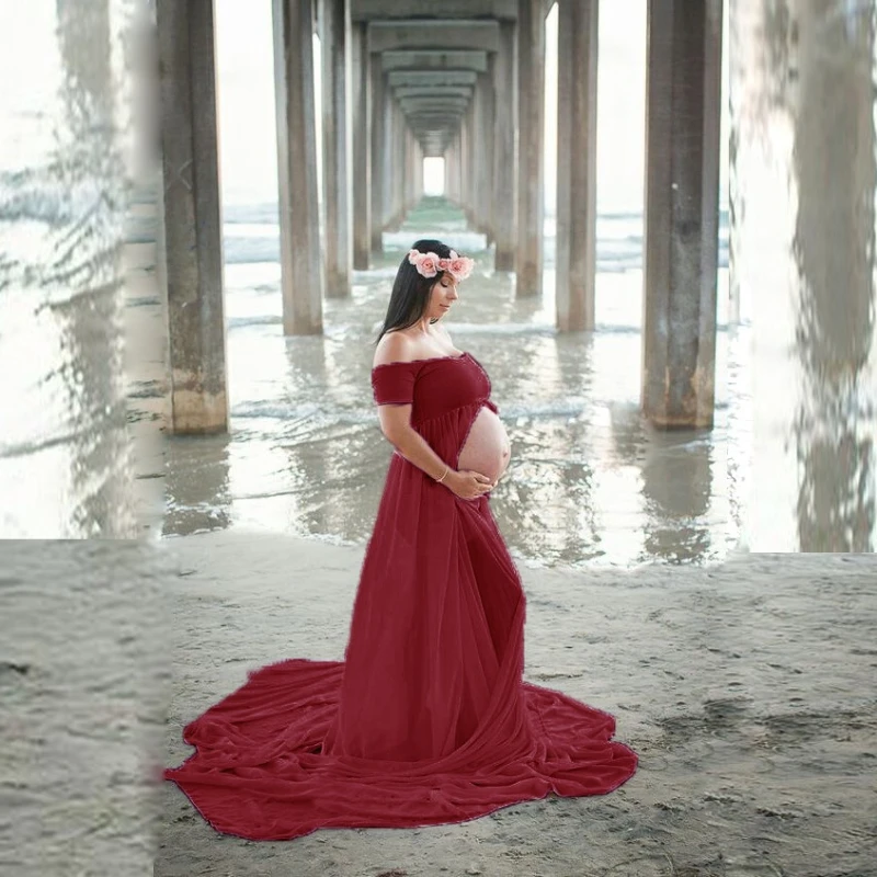 Photography Club - Pregnant Women's Dress European and American