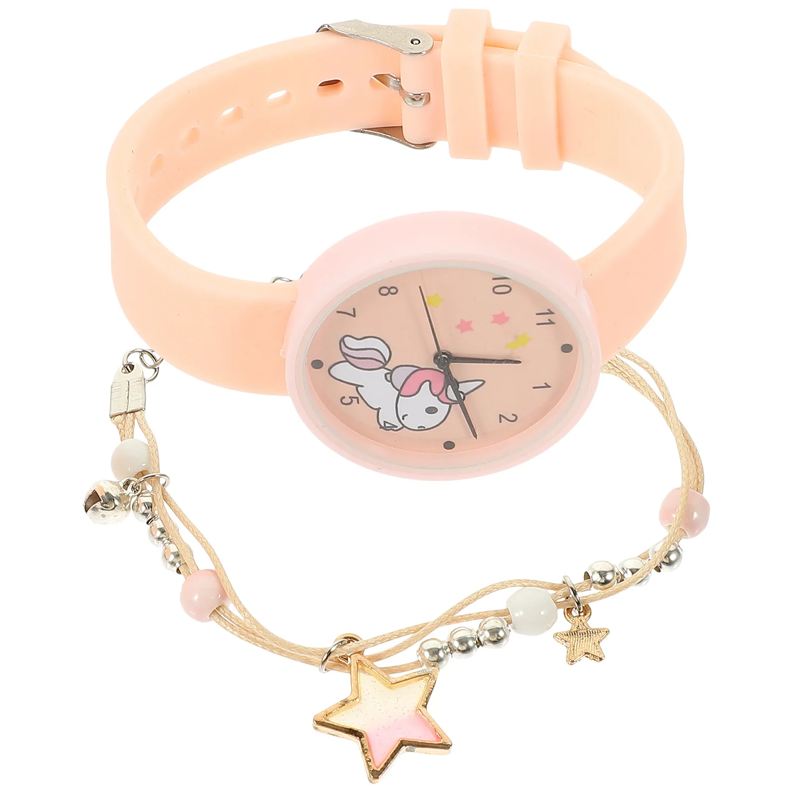 

1Set Cartoon Unicorn Watch for Children Adorable Design Lightweight Easy to Use Wristwatch for Kids Time Awareness Development