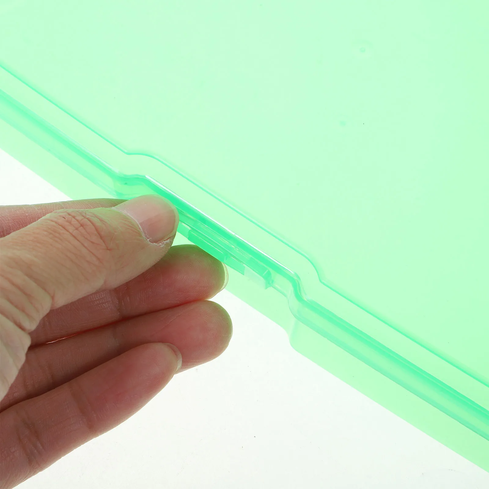 

4pcs Photo Storage Container Clear Plastic Multi-Purpose Box For Cards Postcards Coins Jewelry Small Parts Organizer Craft