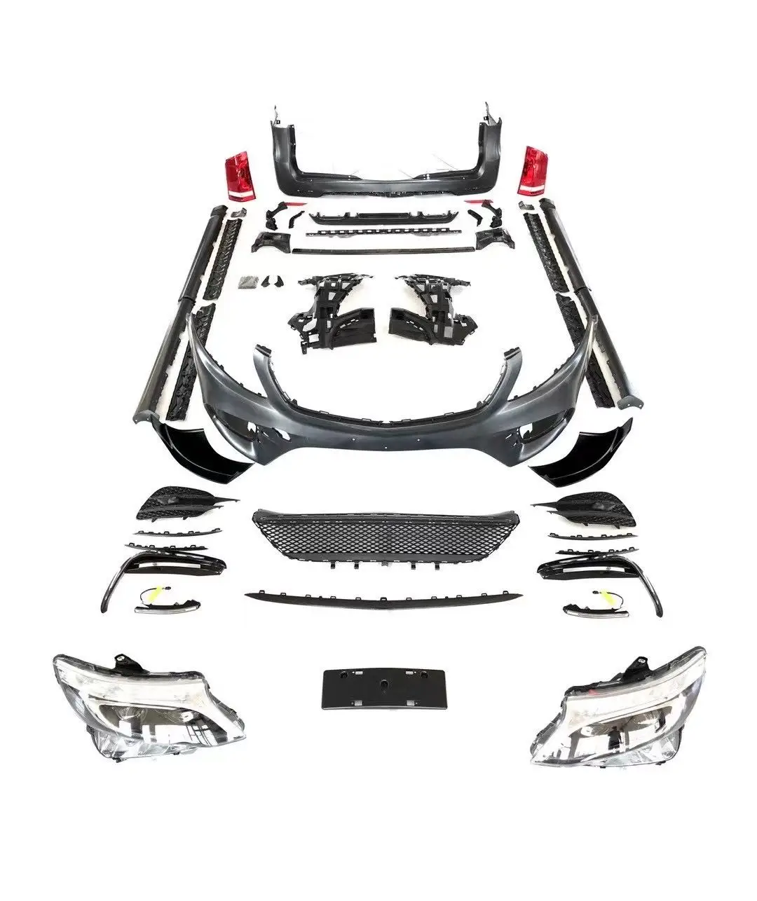 

Auto Parts Kit For W447 Vito V250 V260 V300 2014+ Car New Condition LED Headlights And Bumper