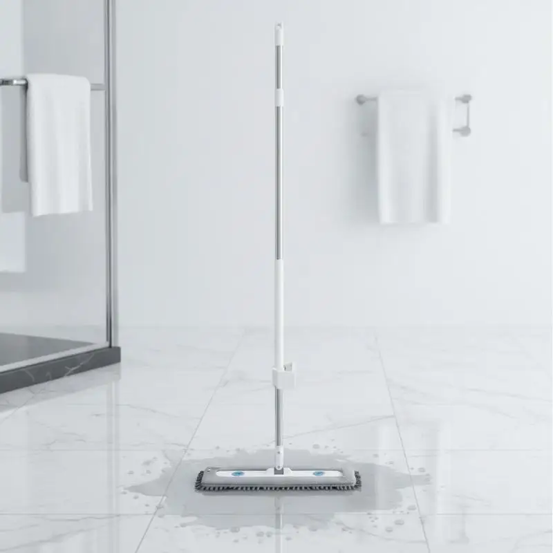 45cm Self‑Wringing Mop Convenient Floor Mop Adjustable With Super Absorbent Microfiber Mop Head Self Wringing Wet Dry Mop