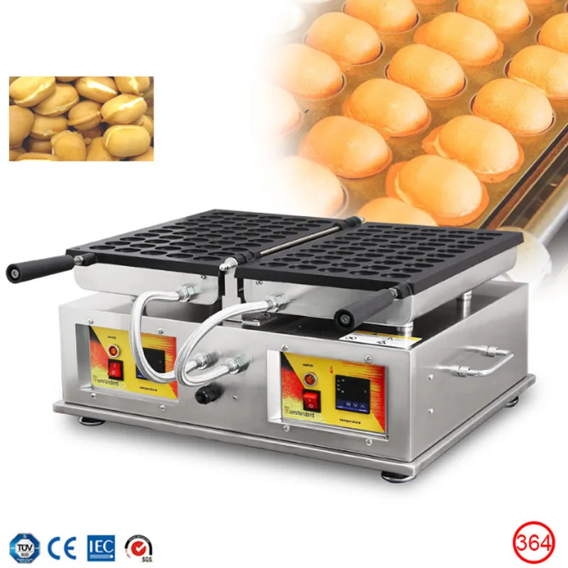 Egg Machine Commercial Honey Chicken Cake Electric 2000W Bakery Large Capacity Food Processors 220V/110V Waffle Maker