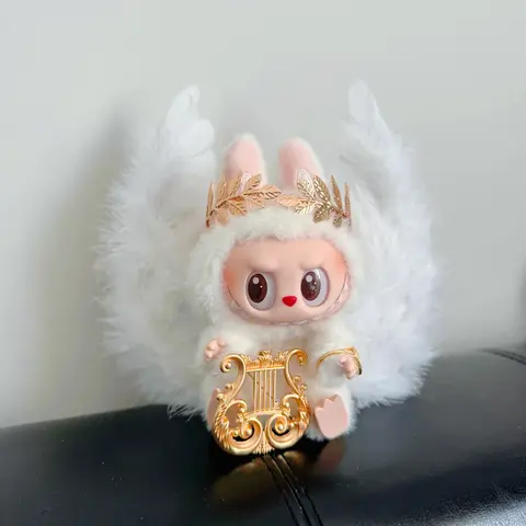 15/17cm Labubu 앵글 하프 스타일 Labubu 인형 의류 장식 세트 인형 액세서리 의상