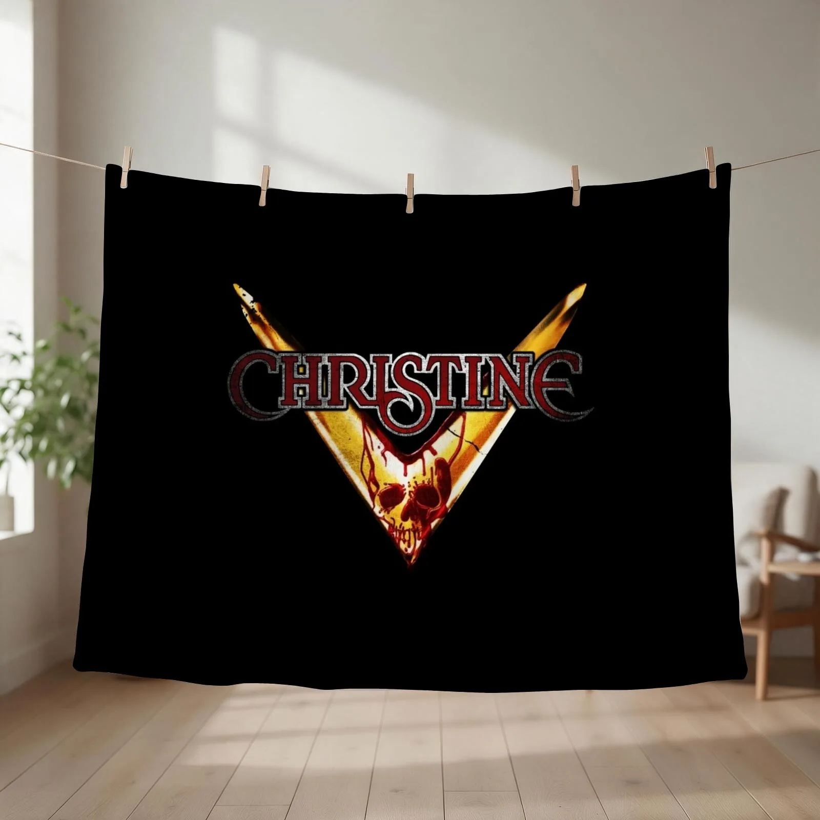 Halloween Christine Throw Blanket sofa bed For Baby Designers Shaggy Blankets