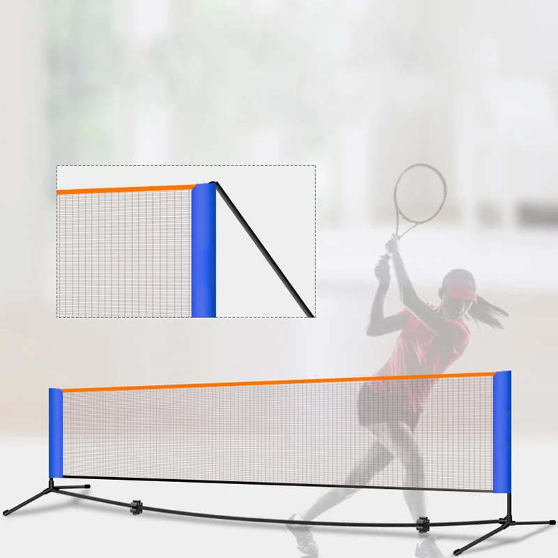 رف كرة البيسبول المحمول بإطار معدني من أمازون بطول 10 أقدام، غطاء رف التنس