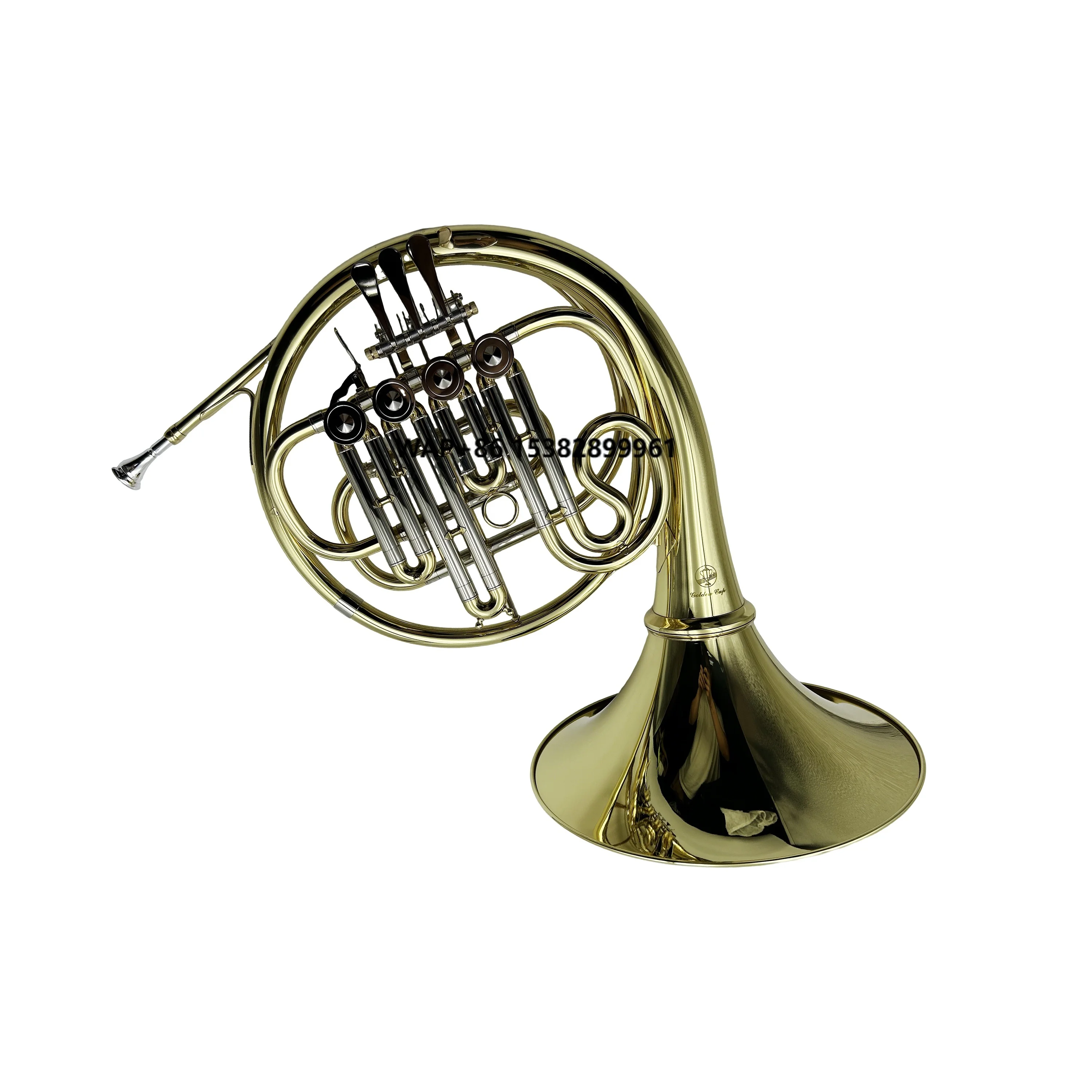 

SEASOUND Factory OEM Single BB Key French Horn JYFH941 Professional 4-Keys Trumpet in Lacquer Finish Brass Material