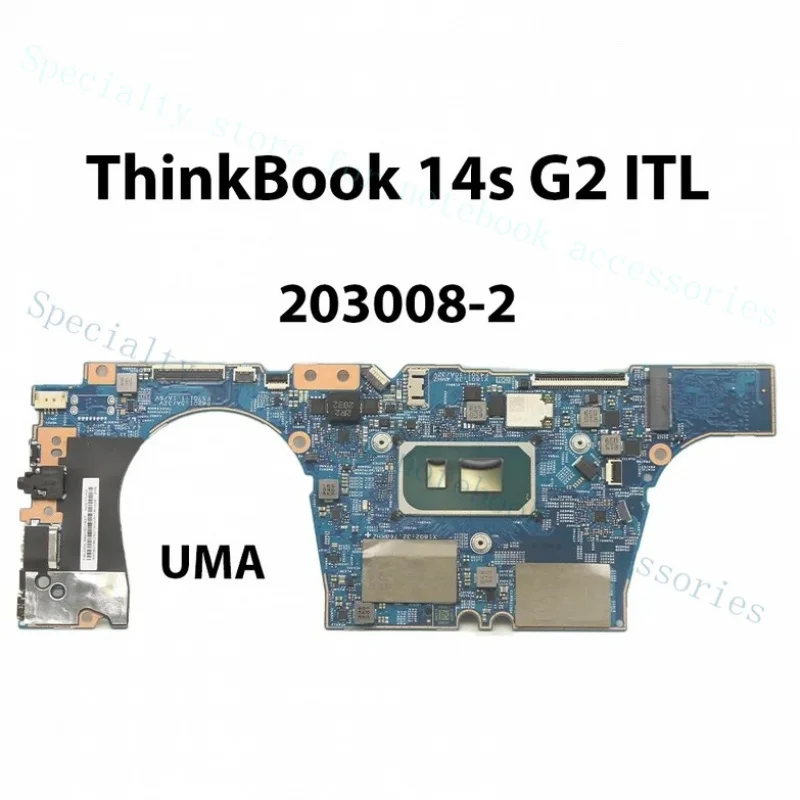 

A+203008-2 For Lenovo ThinkBook 14s G2 ITL Motherboard I7-1165G7 8GB 5B21A20627