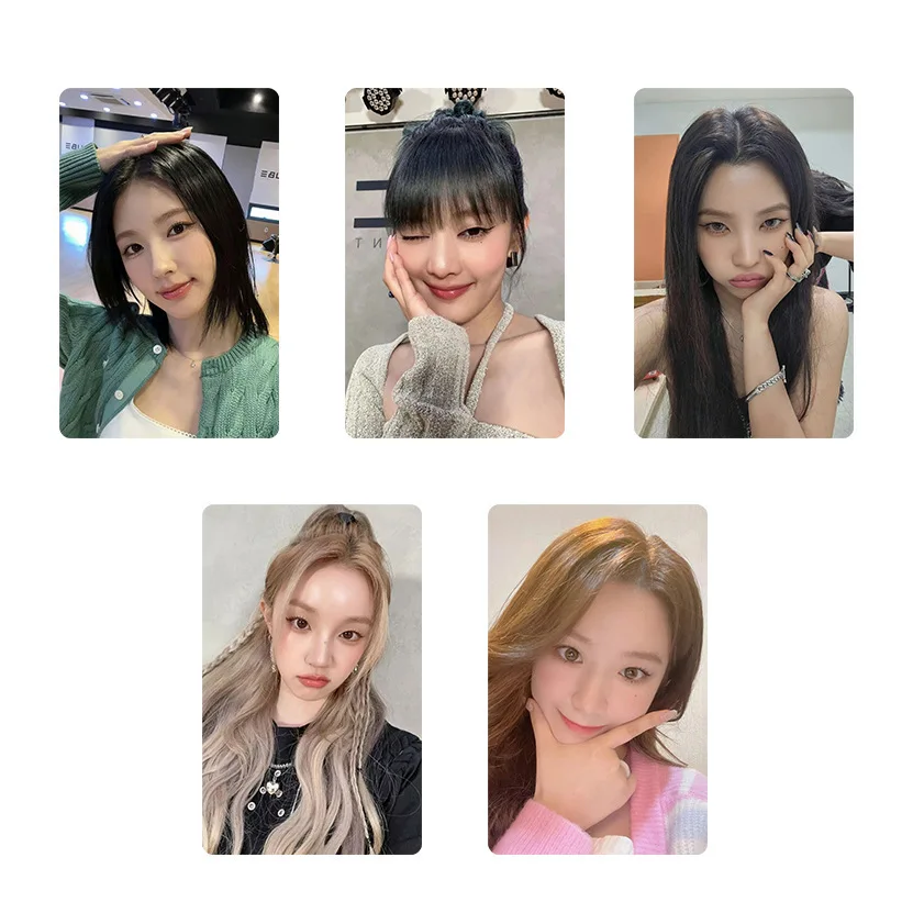 Gidle WYY Music Chinese Card Back Ye Shuhua Zhao Meiyan Song Yuqi