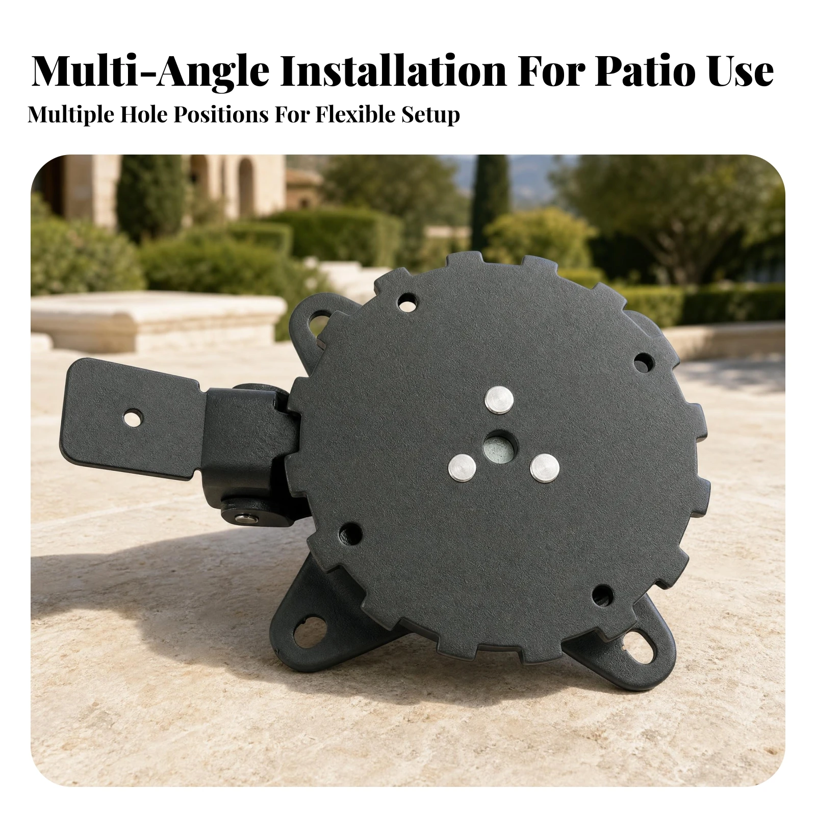 Rotating Umbrella Base Painted - đánh giá và giá Outdoor Furniture Umbrella