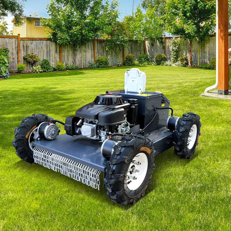 STLF مخصص أربعة محركات التشغيل عن بعد جزازة الزراعة المدمجة بستان الحارث حديقة المنحدر أربعة محرك القاطع #5