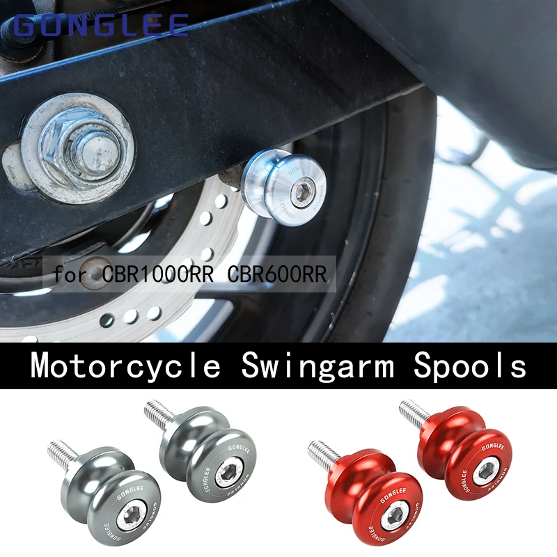 

Swingarm Spools for HONDA CBR1000RR CBR 1000 RR CBR600RR CBR 600RR 8mm Stand Screws