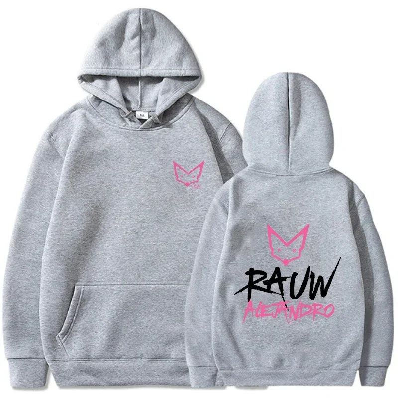 Rauw Alejandro Saturno Herbst/Winter Herrenbekleidung – langärmliger, lässiger Fleece-Hoodie für Männer und Frauen, Jugendkleidung