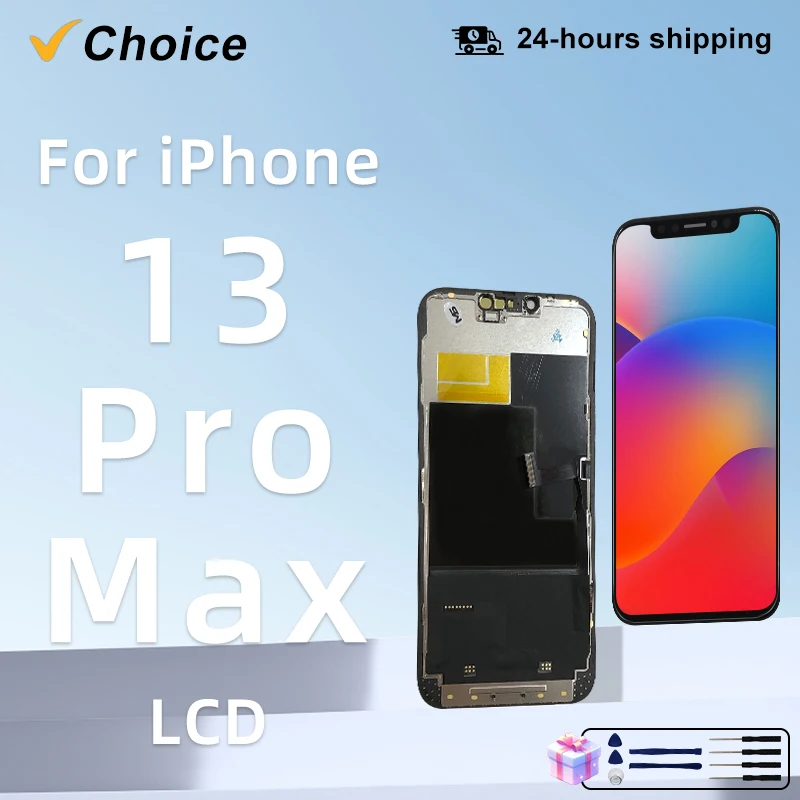 CHOICE AAA+ OLED For 13 Pro Max LCD For iPhone 13 Pro Max INCELL LCD Display Replacement With 3D Touch Screen Digitizer Assembly