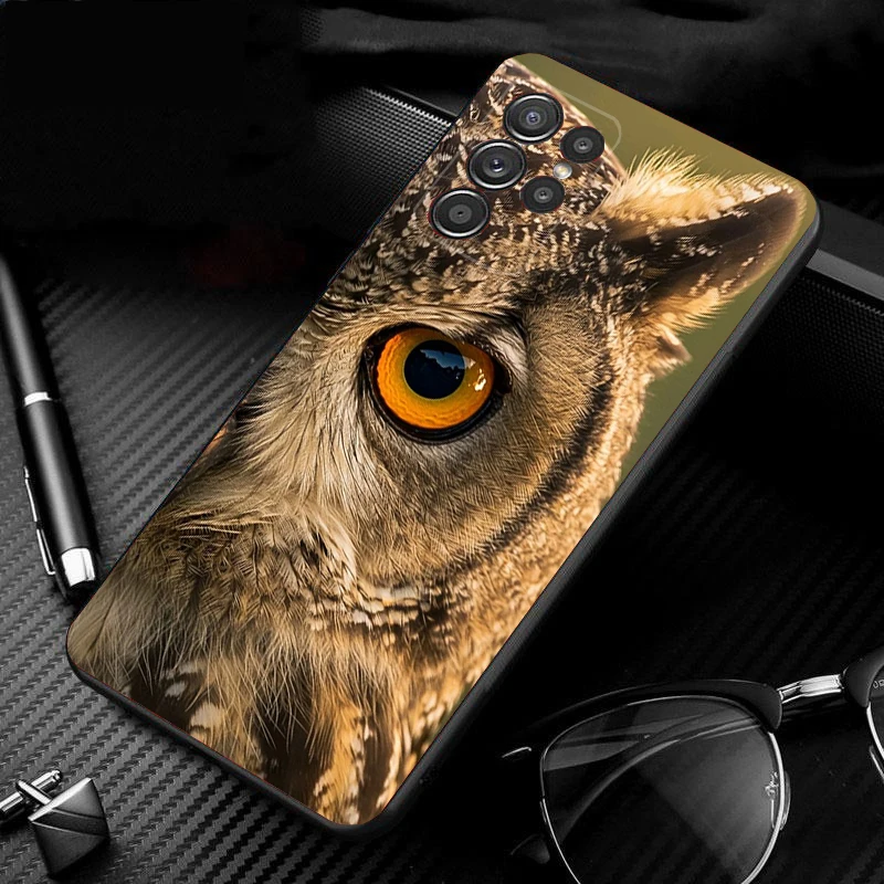 

Phone Case For Samsung Galaxy S25 S24 S23 S22 S21 Ultra S24 S23 S22 S21 S25 Plus S24 S25 FE Owls Animal