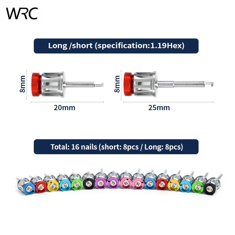Dental Implant Torque Wrench Screwdriver Kit 10-70NCM, 16Pcs Prosthetic Drivers, Universal Restoration Repair Tools With Box - view 4