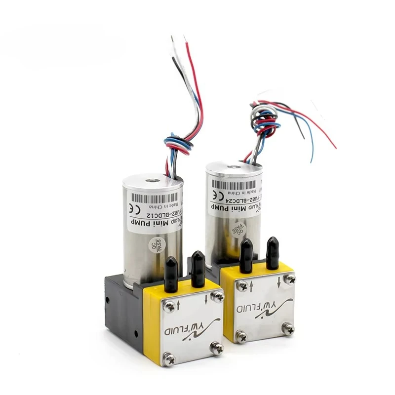 Brushless low pressure 12V 24V micro diaphragm pump, mini air compressor, electric portable smart pump OEM/ODM