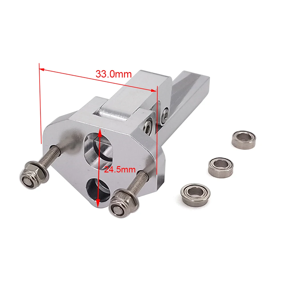 RC Boat Flexible Shaft Strut 4mm 400mm Shaft CW CCW Bearing Strut Stinger for RC Boat Speed MONO VEE Oval Catamaran Hydroplane
