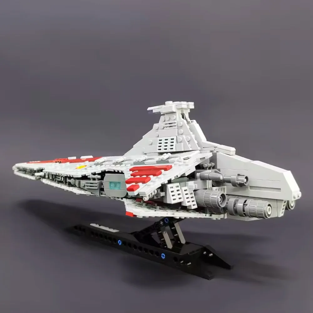 Movie Gammes Space Wars Venator Building Blocks Set, Sci‑fi Galaxy Star Battle Spaceship Model Bricks, 960Pcs MOC DIY Bricks Assemble Collectible Construction Toy for Adult Hobby Birthday Display Gift