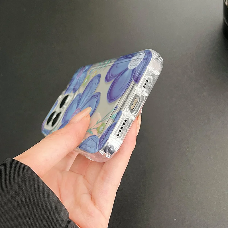 J3419 سقوط الوقاية نوع وسادة لسامسونج غالاكسي A14 A34 A54 A52 A51 A72 A73 A12 A32 A23 A42 حافظة لتقوم بها بنفسك لينة غطاء من البولي يوريثان