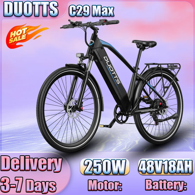 DUOTTS C29Max: La Bicicletta Elettrica che Cambia il Modo di Muoversi in Città e in Campagna