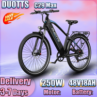 DUOTTS C29Max Electric Bike Rated Power 250W Peak Power 960W 48V18AH Battery Electric Bicycle 29inch Tire Hydraulic Brake E-bike
