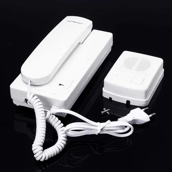 12V Audio Intercom Deurbel Telefoon Entry Systeem Kit Voor Flats Huizen Appartement Toegangscontrole Slot Huishoudelijke Veiligheidsvoorzieningen