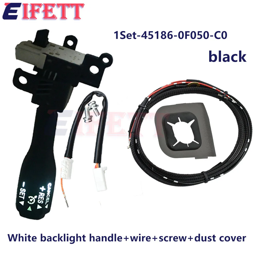 45186-0F050-E0 Car Cruise Control Switch Dust Cover Kit For Toyota E'Z 2011 2012 2013 2014 2015 2016 451860F050E0 45186-0F050