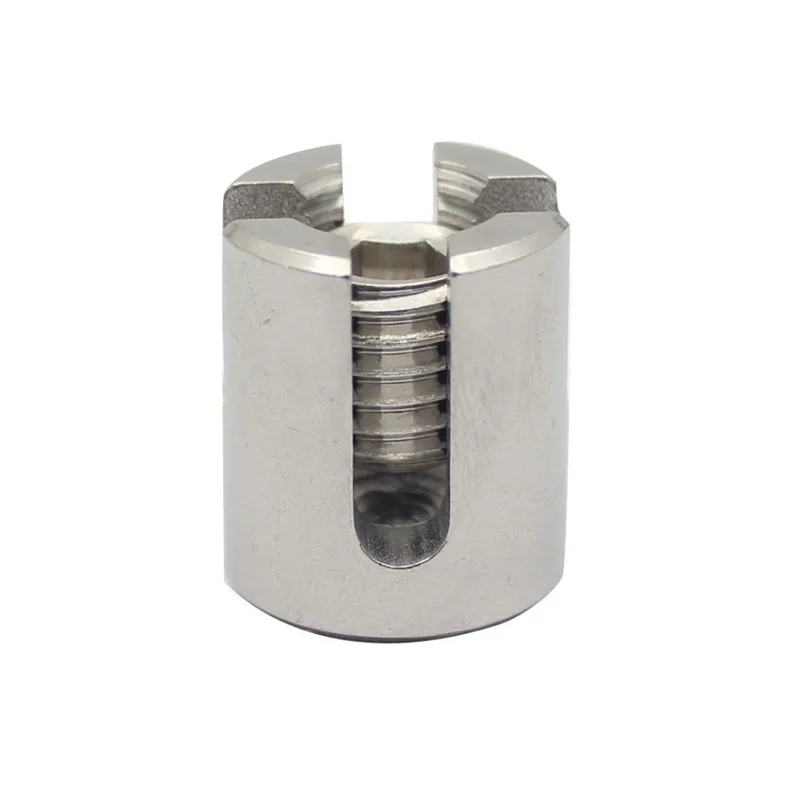 5 Pieces Cross Slot Card Head Wire Rope Clip