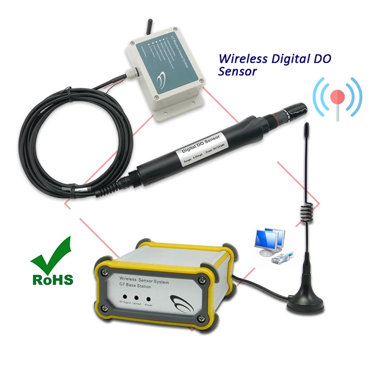 DO dissolved film electrode Wireless Digital DO Sensor Digital DO sensor Probe