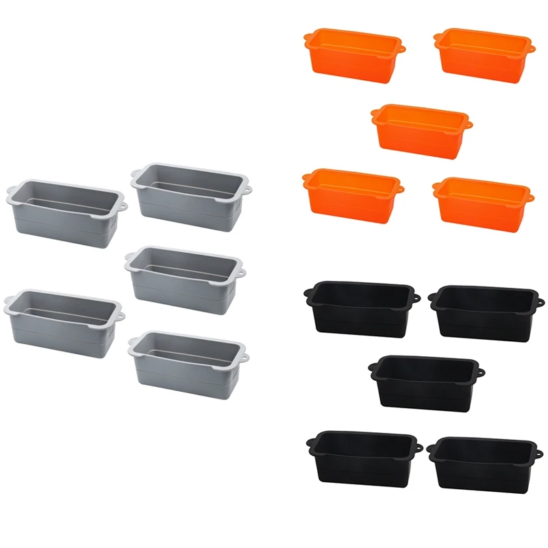 Silicone Grease Cup Liner, Reusable Grease Catcher Cup Liner BBQ Grease Pan, Drip Tray