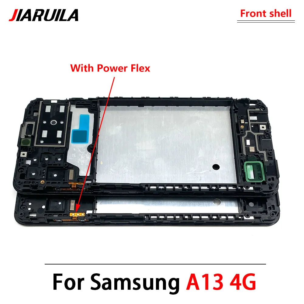 NEW Front Housing LCD Frame Bezel Plate Replacement Part For Samsung A21S A13 A14 A23 4G A22 5G A135 A136 A145 A146 A235 A236