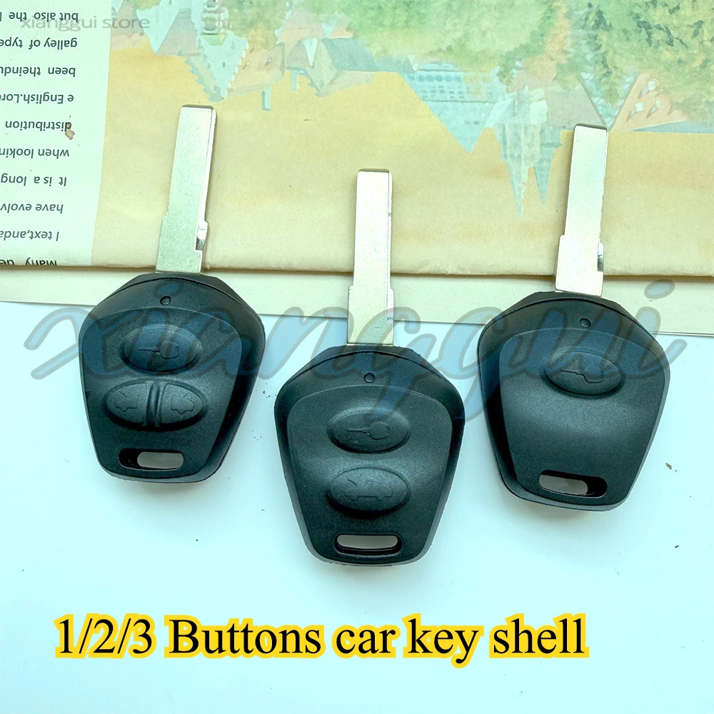 1 2 3 Buttons HU66 Blade  Car Key Housing for Porsche Boxster S 986 911 996 Key Case Shell Replacement