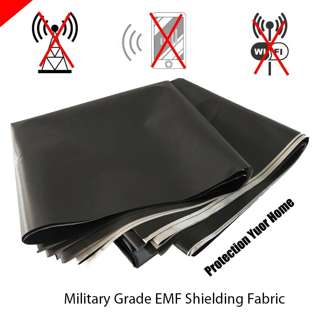 EMF Shielding Fabric Grade Anti Radiation Protection Faraday Fabric 4G 5G WIFI EMF EMI High Frequency Electromagnetic