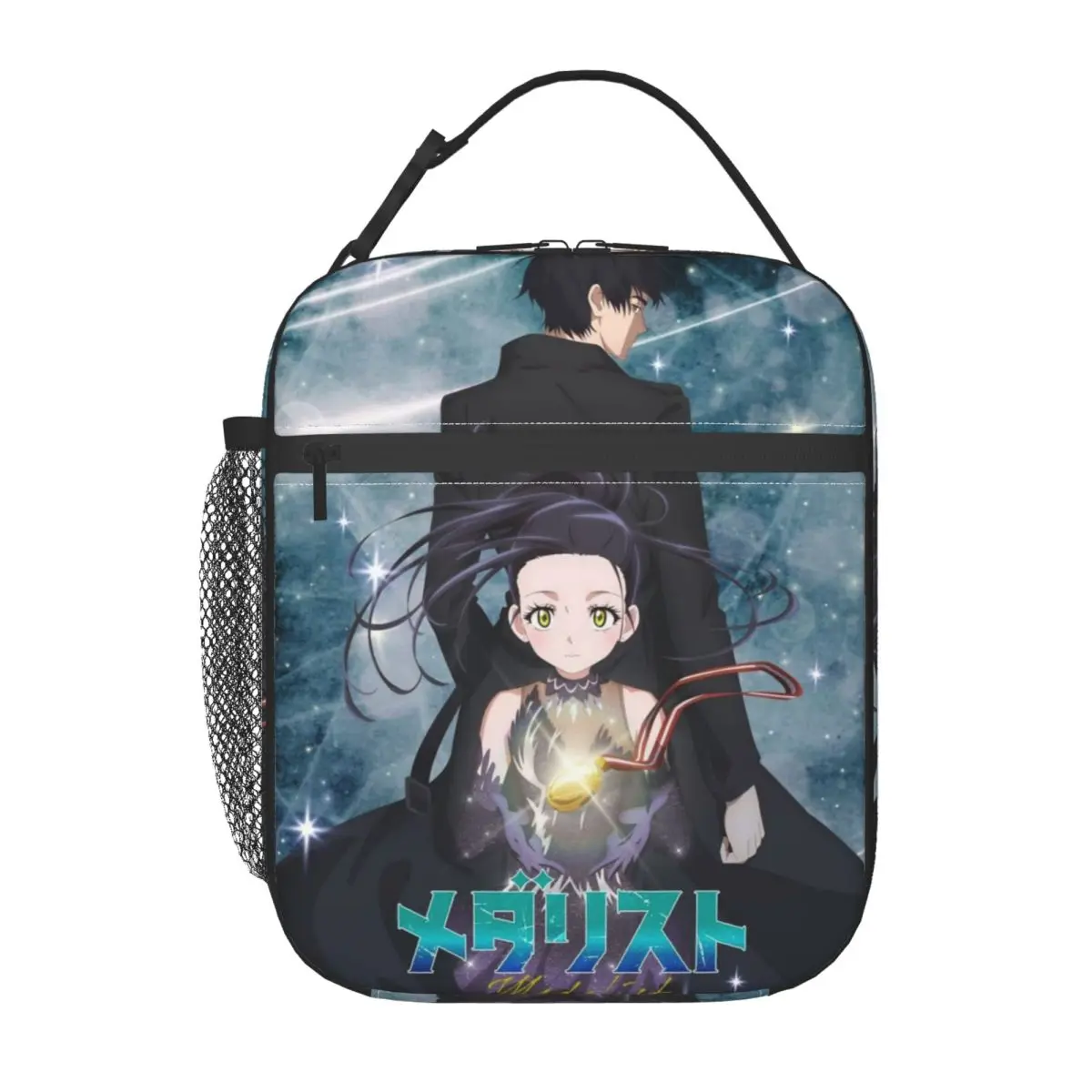 

Medalists Anime Manga Insulated Lunch Bag Food Container Portable Cooler Thermal Lunch Boxes For Travel