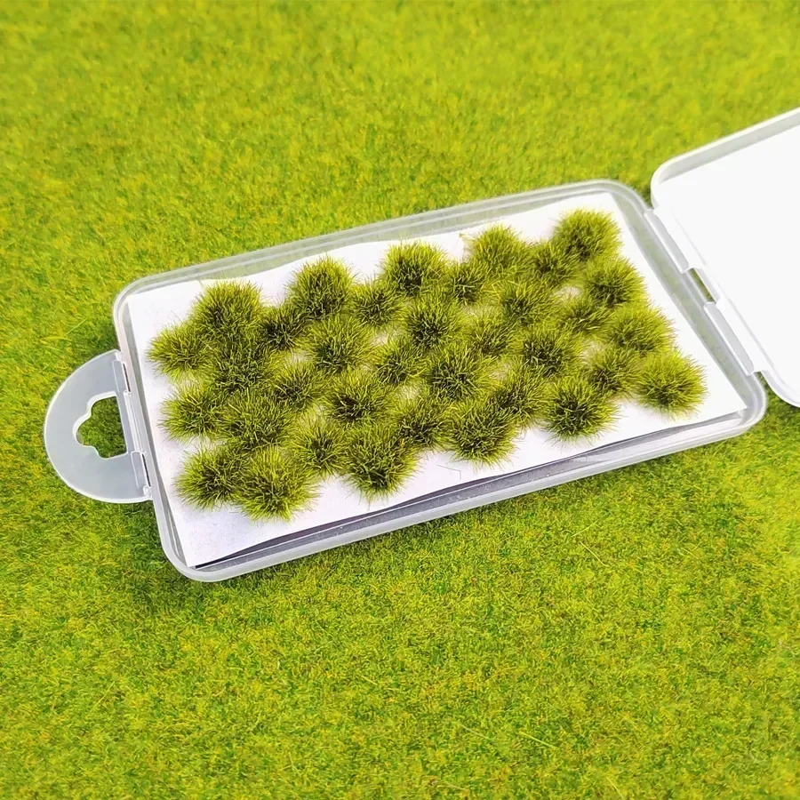 104/35/28/5pcs model scene grass needle straw frame irregular military layout model of vegetation bushes Microlandscape model