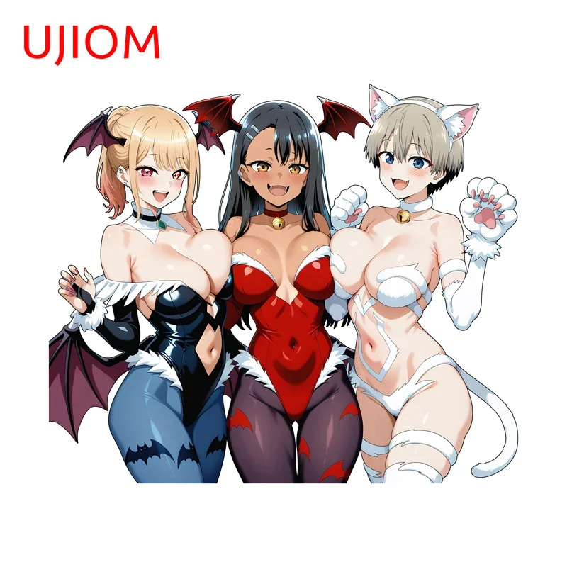 UJIOM Lovely Nagatoro Hayase Devils Wings Wall Sticker High Quality Enchanting Adorable Decal Vinyl Computer Case Home Decor