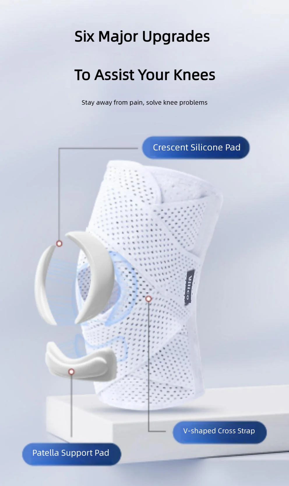 Rodilleras Deportivas para Ext - Knee Brace Badminton reseña y precio