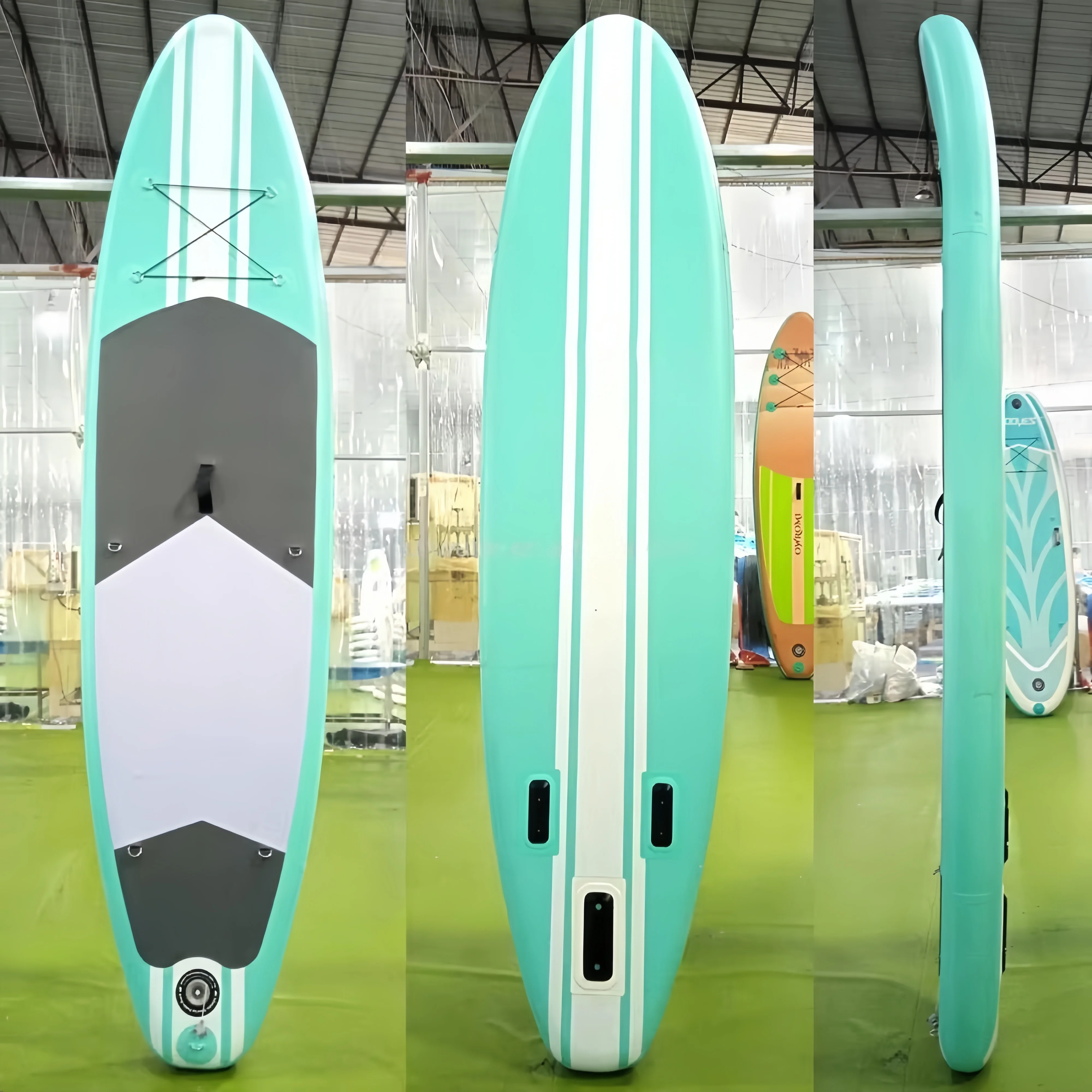 

Factory Price Portable inflatable surfboards suitable for both adults and children. Surfboards that are convenient to carry