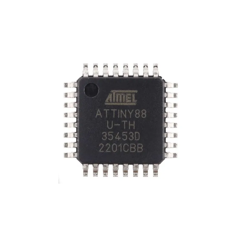 Chip microcontrolador AVR de 8 bits ATTINY88-AU TQFP-32 auténtico y Original