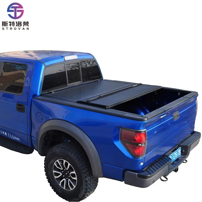 

STLF Factory Truck Bed Cover Low Profile Hard Trifold Tonneau Cover for silverado 1500 Accessories 2014-2019